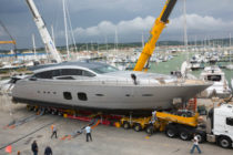 Pershing launches third 108 foot yacht