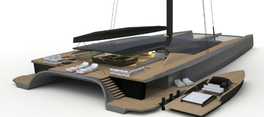 Malcolm McKeon releases superyacht catamaran design concept