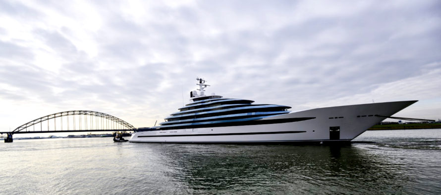 Oceanco launches JUBILEE, the largest yacht built in the Netherlands