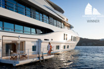 PLVS VLTRA wins ‘Best Semi Custom Built Yacht’