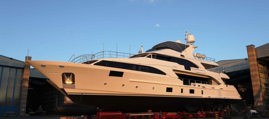 Benetti’s Lady Lillian launched