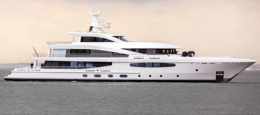 AMELS delivers first hybrid and world’s first Tier III superyacht