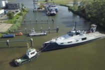View from the bridge: Chase boat vs a larger yacht