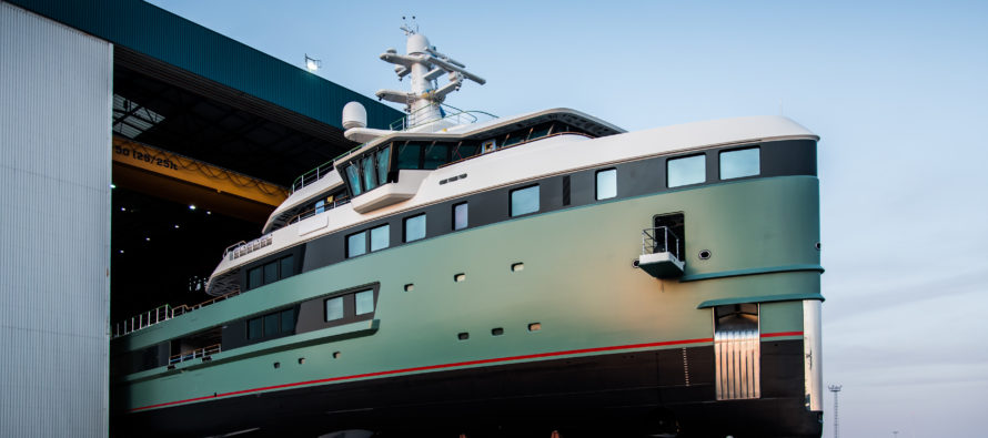 Polar Class superyacht launched by Amels & Damen
