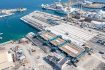 MB92 shipyard reveals new lifting platform in final position