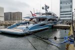 Superyacht Phi has been detained in London since March 2022.